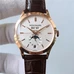2016 New Product 1:1 Superior Engraved Patek Philippe Complex-Function Timekeeping Series 5396R Rose Gold Watch，Automatic，38mm， Men's Watch，18K Rose Gold，White Dial Gold Case Strap Men's Watch