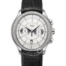  1:1 High-Imitated Piaget Black Band Series G0A37113，Imported Citizen 9100 Change Original Cal.882P Automatic Multifunctional  Mechanical Movement，43Mm Diameter ,Men'S Watch  ,Leather Band ,Transparent Case Back Watch PIA-009