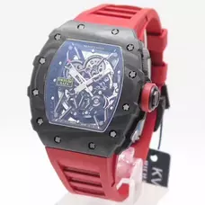 Kv New Product Rm35-02 Series Top Version 2017 Newest Richard Mille Rm 35-02 Chinese Red, Adopting Carbon Fiber Material 1:1 As The Original Products Do, Kv Factor Newest Masterpiece,Athletes' Favourite Sports Richard Mille Watch RM-015
