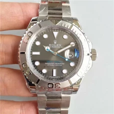 Replica Rolex Yacht-Master 40 116622 Noob Factory EW 1:1 Best Edition, 40MM, Stainless Steel, Anthracite Dial, Stainless Steel Bracelet, SWISS Rolex 3135 Automatic Movement