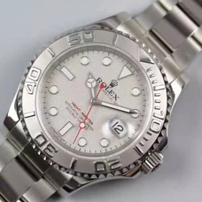 Replica Rolex Yacht-Master 40 116622 Noob Factory EW 1:1 Best Edition, 40MM, Stainless Steel, Grey Dial, Stainless Steel Bracelet, SWISS Rolex 3135 Automatic Movement