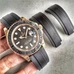 V7 N Factory Rolex Yacht-Master 1:1 Rolexyacht Master 116655, Black Ceramics Bezel Rose Gold Never Fading, Switzerland 2836/3135 Movement，Long Or Short Rubber Band，Suitable For Both Men And Women