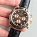 Top 1:1 Rolex Daytona Watch，Rolex Daytona-116515LN V7 Black Dial Watch ,Black Ceramics Bezel, 18K Rose Gold， Supreme Engraved Switzerland 4130 Mechanical Movement,N Factory Topest Engraved