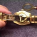 Rolex Full-Gold Submarine V7 Version，Model：116618Ln-97208 Black Dial Switzerland Eta2836 Automatic Movement,40mm Diameter，Men's Watch，Not Transparent Case Back， Case Rolled 18K Gold ，Fine Steel Band