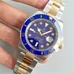 Newest V7S Version N Factory Rolex Rolled-Gold Blue Submarine Rolex Submarine Series 116619Lb 3135 Switzerland Mechanical Movement Blue Rolled-Gold Dial，Never Fading, Supreme Engraved Workship Noob Factory
