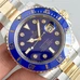 Newest V7S Version N Factory Rolex Rolled-Gold Blue Submarine Rolex Submarine Series 116619Lb 3135 Switzerland Mechanical Movement Blue Rolled-Gold Dial，Never Fading, Supreme Engraved Workship Noob Factory