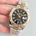 N Factory 1：1 Rolex Datejust Watch，Rolex Datejust Series126333 Black Dial Commemorative Watch，Complete Rolled 18K Champagne Gold，Colour Never Change，By No Means Can Plating Gold Compare With！41mm，Champagne Gold Neutral Watch