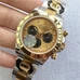 1:1 Rolex Daytona gold watch Precision imitation Rolex cosmology Daytona series 116503 gold plate watch, replica original mechanical movement, 18k yellow gold, enamel watch, gold outer ring RO-119