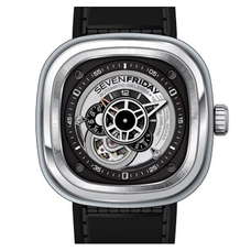 " Supreme Imitated 1:1 Sevenfriday P Series P1-1 Original Product Automatic Movement  Topest Version Men'S Watch  SEV-002