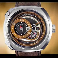 Supremely Imitatedsevenfriday Mechanical  Watch，Original Product From Original Order, Original Product  Japan  Original Movement，The Same As The Original Product Movement，Seven Sevenfriday Men'S Watch Leather Band Mechanical Watch SEV-010