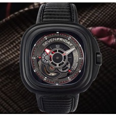  1:1 Sevenfriday/ Seven Sevenfriday,Model ：P3B/1, Japan 82S7 Flywheel Mechanical Movement，Supported Nfc Function， Fashionable Stylish Big Dial Watch Stylish Men'S Watch SEV-015