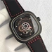  Supreme Imitated 1:1 Sevenfriday Men'S Watch ,Supreme Engraved Sevenfriday China Special Limited Version＂Lucky＂，Black Pvd Material，Mechanical Movement，Cowhide  Band，Men'S Watch SEV-017