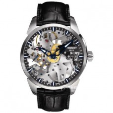 Topest Qualitytissothollow-Carved Mechanical Watch 1:1 Tissott-Classic Series T070.405.16.411.00 Watch ,Original Engraved Sea-Gull 6497 Hand-Wind Mechanical,43Mm, Fine Steel , Supreme Imitated Men'S Watch TIS-001