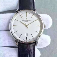 3A 1:1 Vacheron Constantin Patrimony Series85180/000G-9230 White Dial Men's Watch Noob Perfect Version