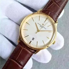 Supreme Engraved 1:1 High-Imitated Vacheron Constantin Patrimony Series 85180/000J-9231 Men's Watch Gold Mechanical Watch