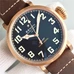 High-Imitation 1:1 Zenith Bronze Watch Video，1:1 Zenith Pilot'S Watches Series , Rose Gold Bronze Oxidation Material，Supreme Luminous And Water Resistent Mechanical Watch！Kw Supreme Product Supreme Engraving With Material ZEN-009